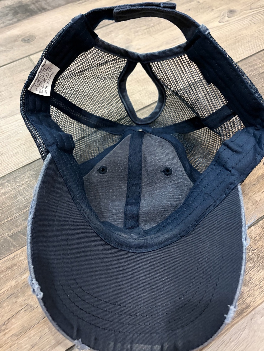 Women’s Jean Baseball Hat - Picture 4 of 5